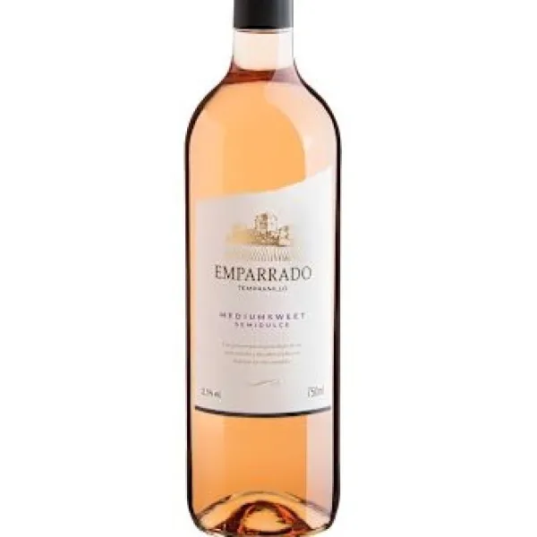VINO ROSADO EMPARRADO SEMIDULCE 75CL