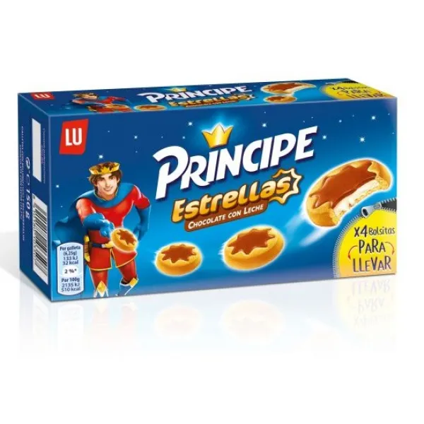 GALLETA PRINCIPE ESTRELLAS